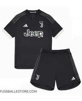 Günstige Juventus 3rd trikot Kinder 2023-24 Kurzarm (+ Kurze Hosen)